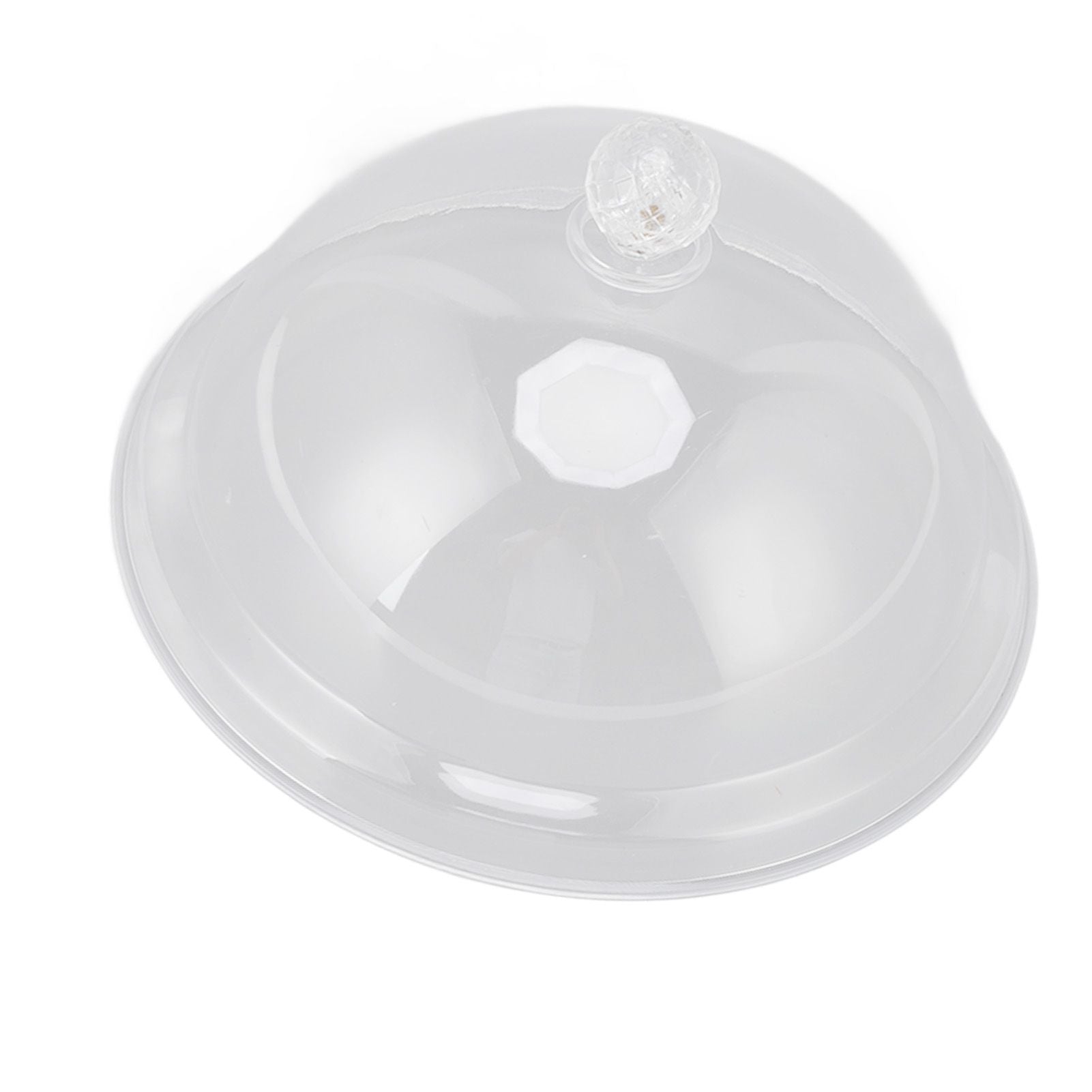Food Cover Acrylic Transparent Thickened Fall Resistant Dustproof Food Preservation Cover with Handle 21cm V1294-YM0521-3118220300011