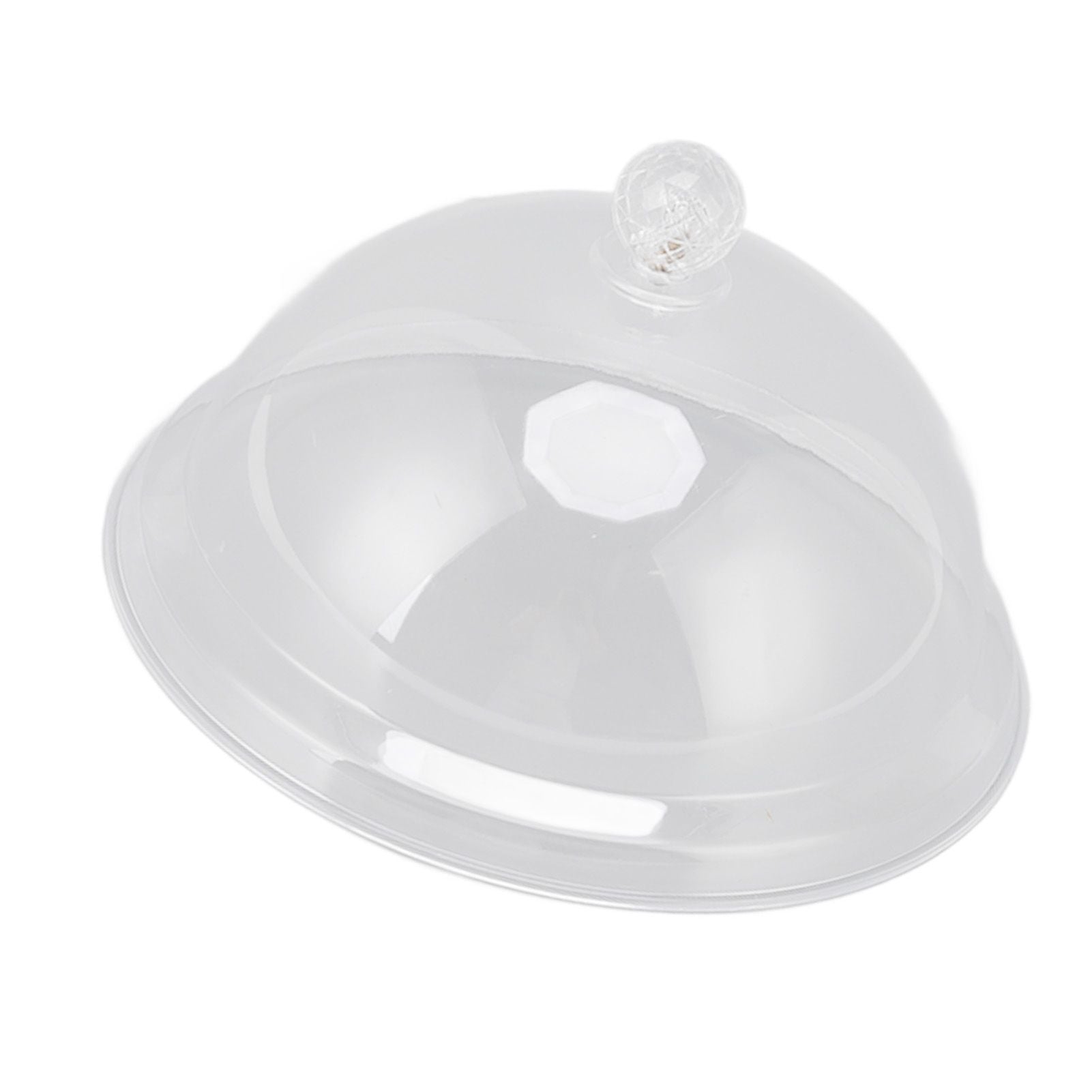 Food Cover Acrylic Transparent Thickened Fall Resistant Dustproof Food Preservation Cover with Handle 21cm V1294-YM0521-3118220300011