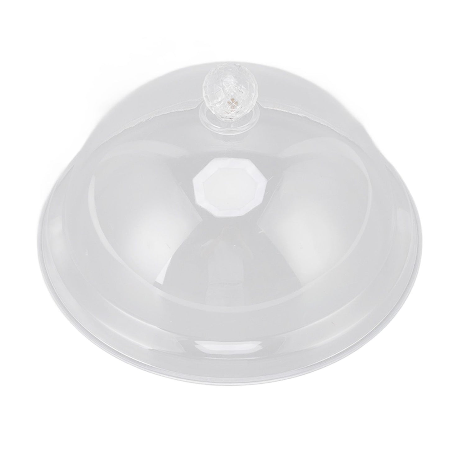 Food Cover Acrylic Transparent Thickened Fall Resistant Dustproof Food Preservation Cover with Handle 21cm V1294-YM0521-3118220300011