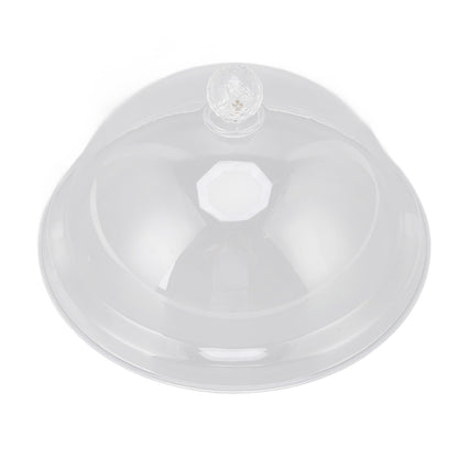 Food Cover Acrylic Transparent Thickened Fall Resistant Dustproof Food Preservation Cover with Handle 21cm V1294-YM0521-3118220300011
