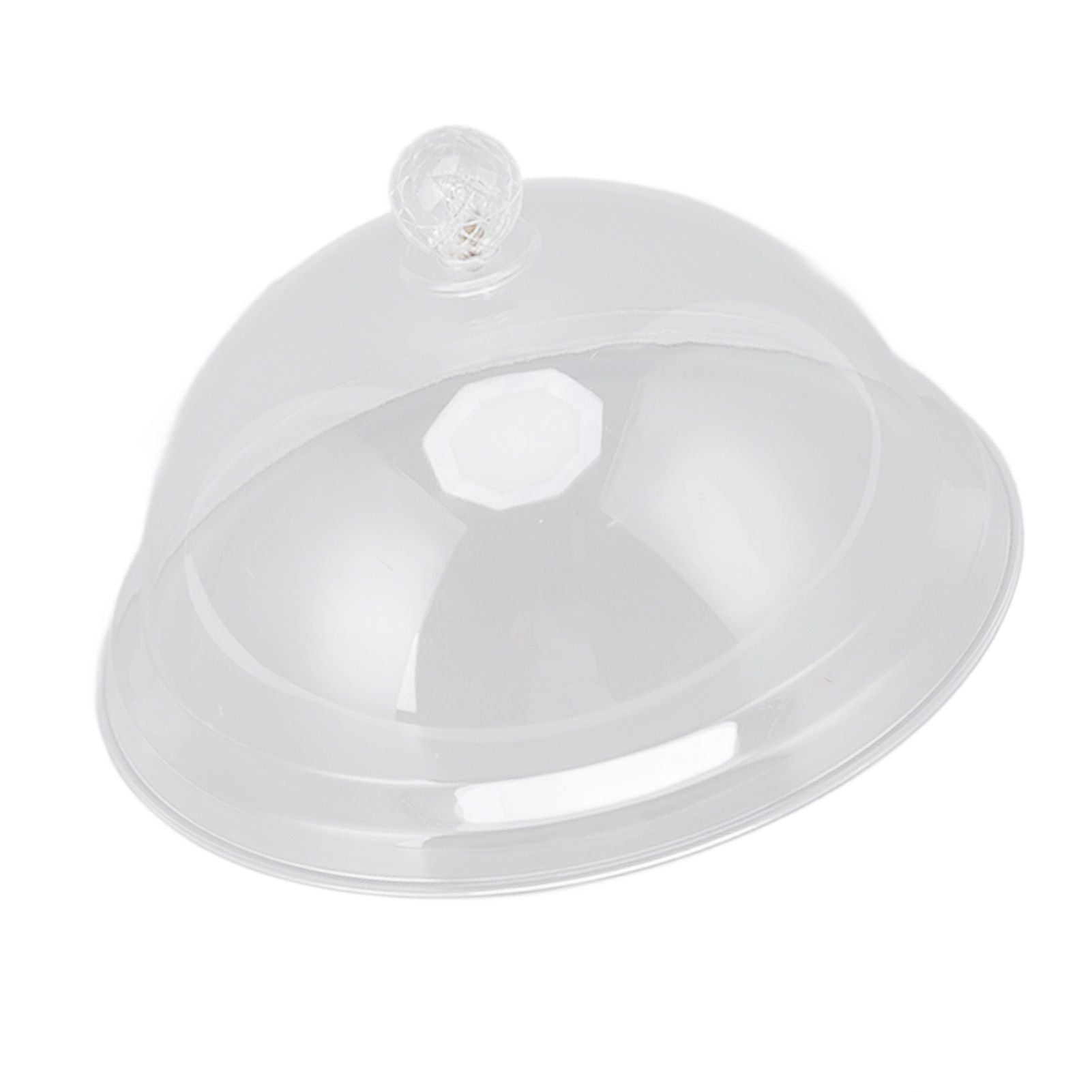 Food Cover Acrylic Transparent Thickened Fall Resistant Dustproof Food Preservation Cover with Handle 21cm V1294-YM0521-3118220300011