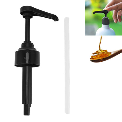 8ml Syrup Pressure Pump Sauce Bottle Pump Nozzle Drinks Measuring Pressure Head for MONIN 1883 Black V1294-YM0521-3118220307211