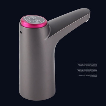 Automatic Water Dispenser USB Electric Water Bottle Pump for Camping Household Black Bulit in Battery V1294-YM0521-3118220307811