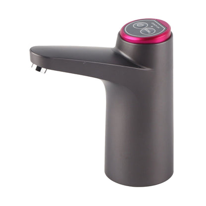 Automatic Water Dispenser USB Electric Water Bottle Pump for Camping Household Black Bulit in Battery V1294-YM0521-3118220307811