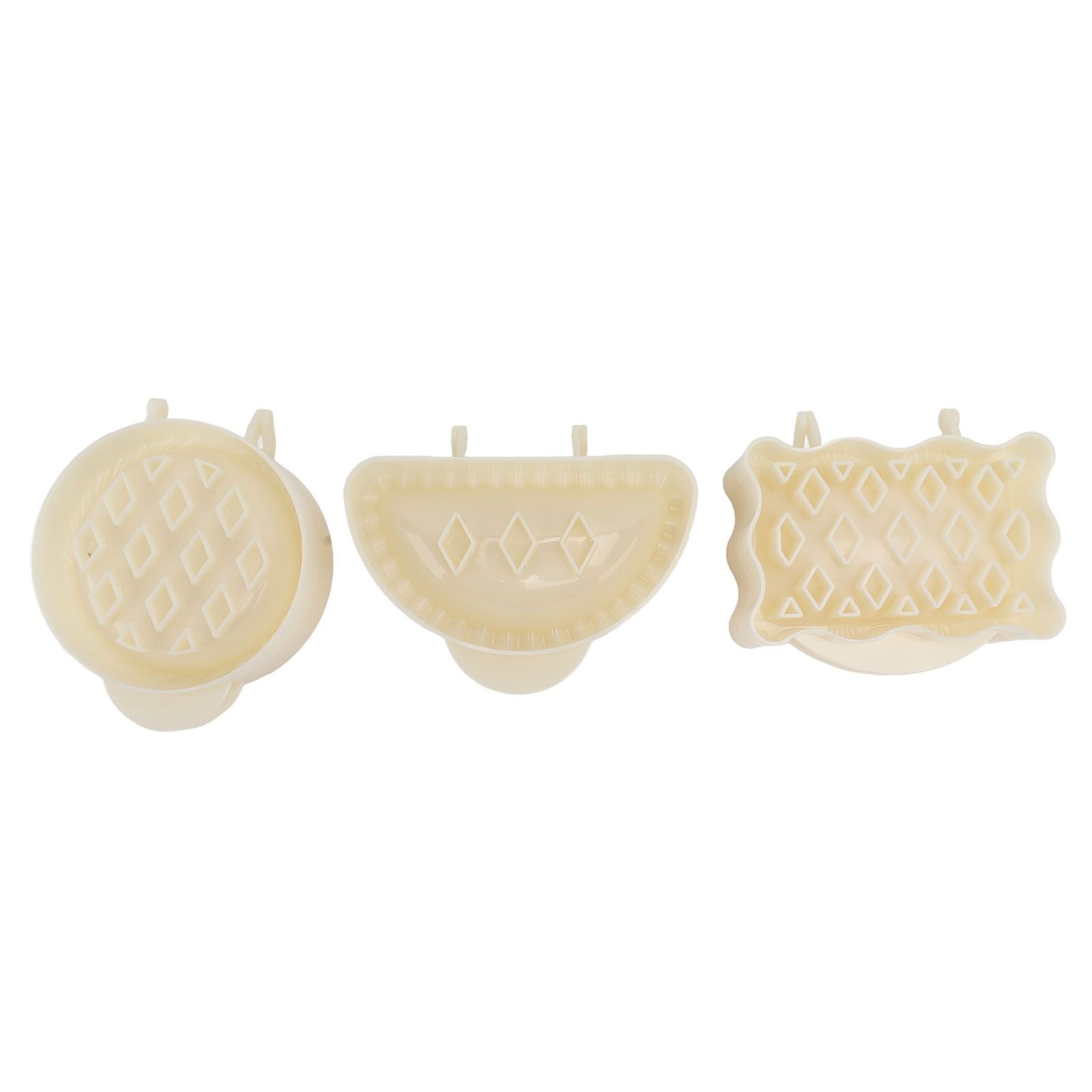 3PCS Pie Molds Set Environmentally Friendly ABS Mini Hand Pie Maker for Apple Pie Kitchen Christmas V1294-YM0521-3118220309011