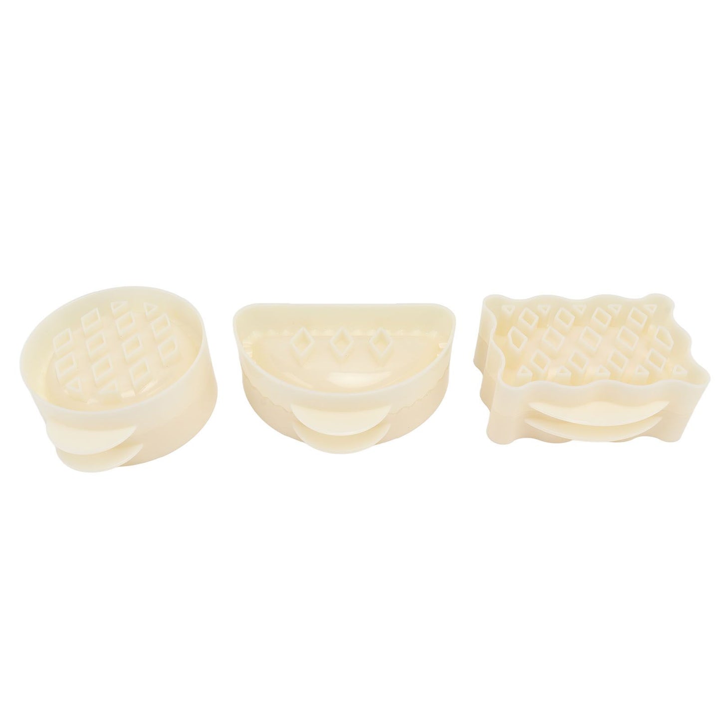 3PCS Pie Molds Set Environmentally Friendly ABS Mini Hand Pie Maker for Apple Pie Kitchen Christmas V1294-YM0521-3118220309011