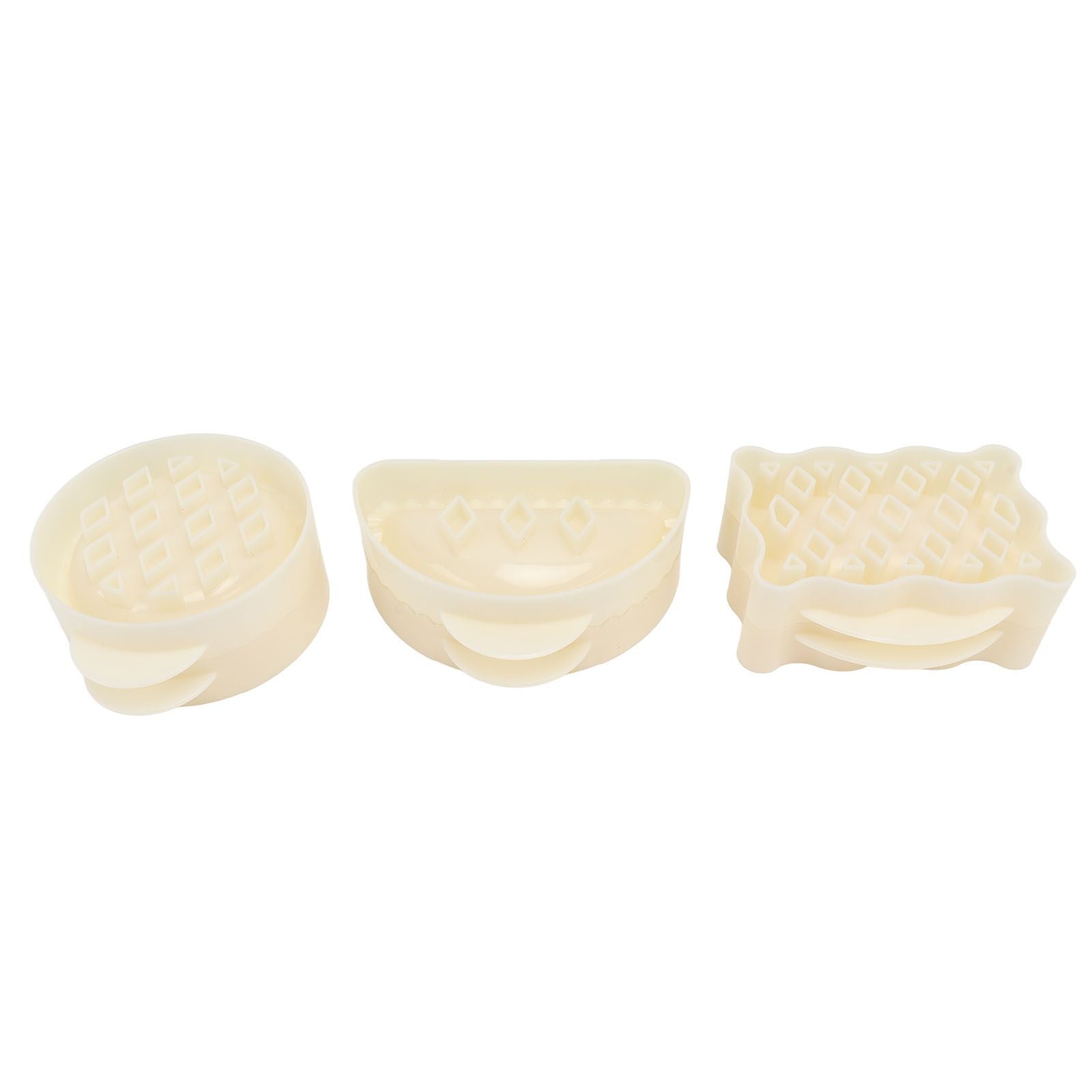 3PCS Pie Molds Set Environmentally Friendly ABS Mini Hand Pie Maker for Apple Pie Kitchen Christmas V1294-YM0521-3118220309011