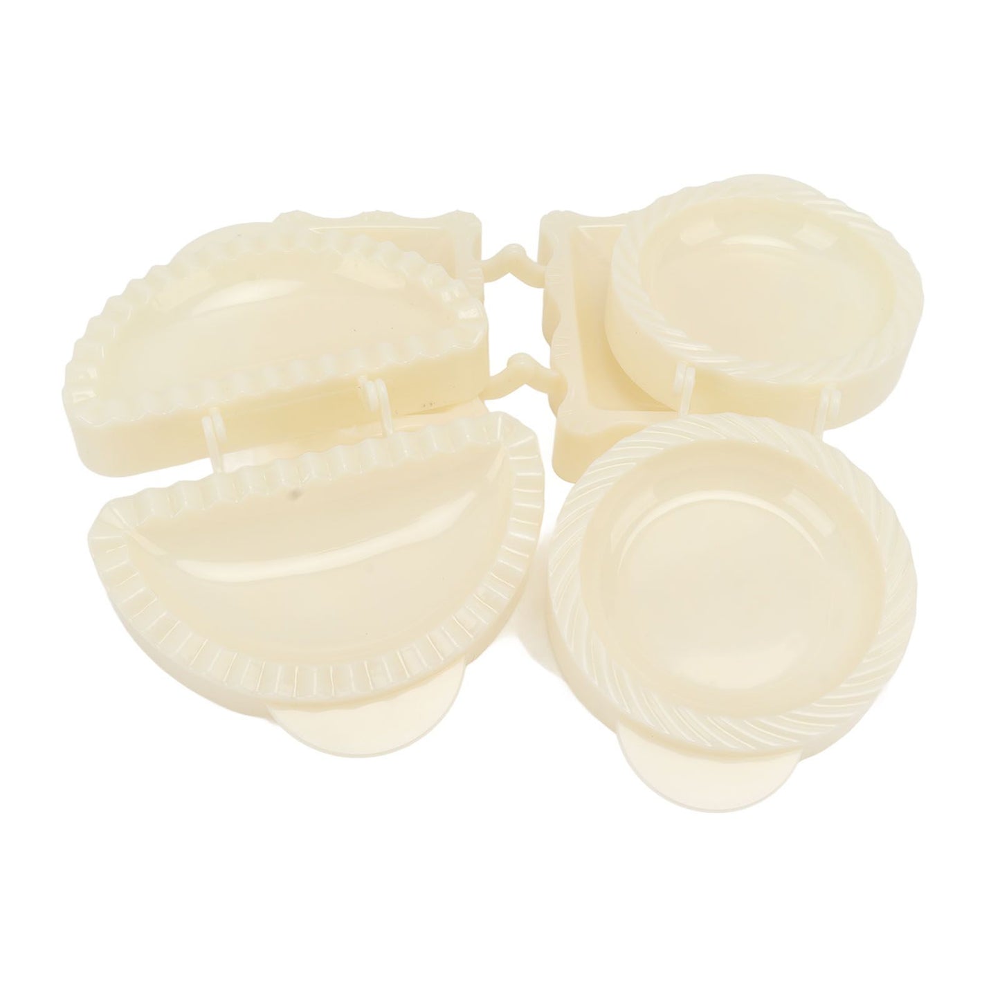 3PCS Pie Molds Set Environmentally Friendly ABS Mini Hand Pie Maker for Apple Pie Kitchen Christmas V1294-YM0521-3118220309011