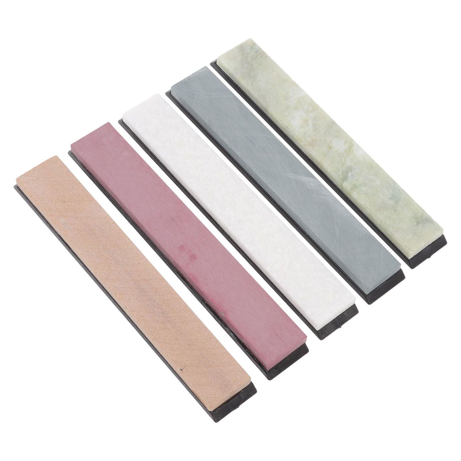 5Pcs Knife Sharpening Stone Knife Sharpener 1000 3000 5000 8000 10000 Grit for Home Kitchen Use V1294-YM0521-3118220309411