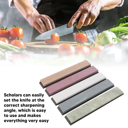 5Pcs Knife Sharpening Stone Knife Sharpener 1000 3000 5000 8000 10000 Grit for Home Kitchen Use V1294-YM0521-3118220309411