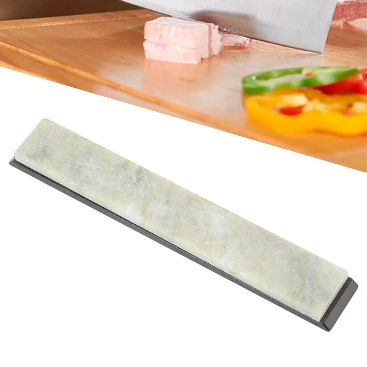 10000 Grit Knife Sharpening Stone Natural Green Jade Knife Sharpener Whetstone Kitchen Tools V1294-YM0521-3118220309511
