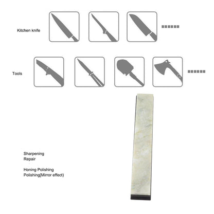 10000 Grit Knife Sharpening Stone Natural Green Jade Knife Sharpener Whetstone Kitchen Tools V1294-YM0521-3118220309511