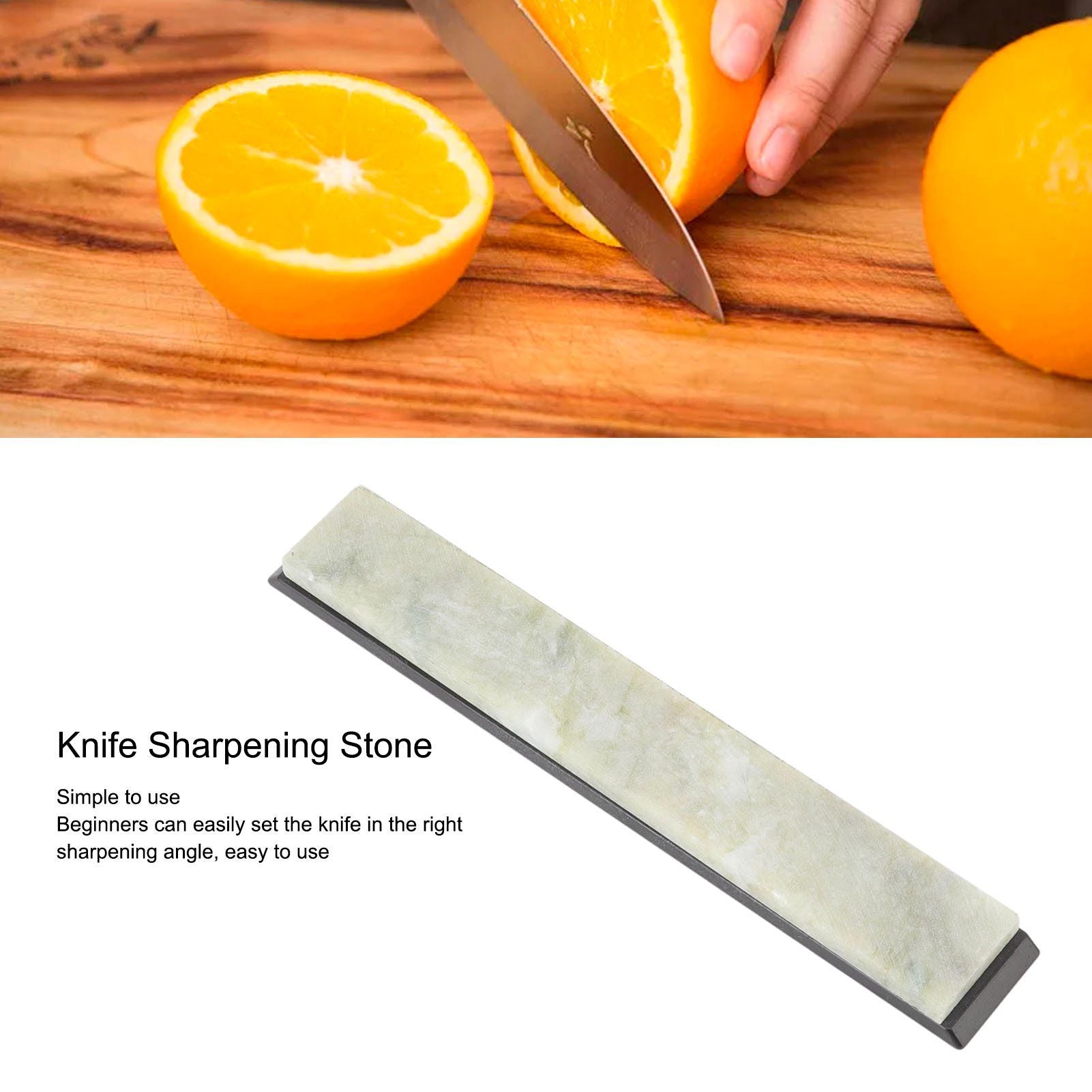 10000 Grit Knife Sharpening Stone Natural Green Jade Knife Sharpener Whetstone Kitchen Tools V1294-YM0521-3118220309511