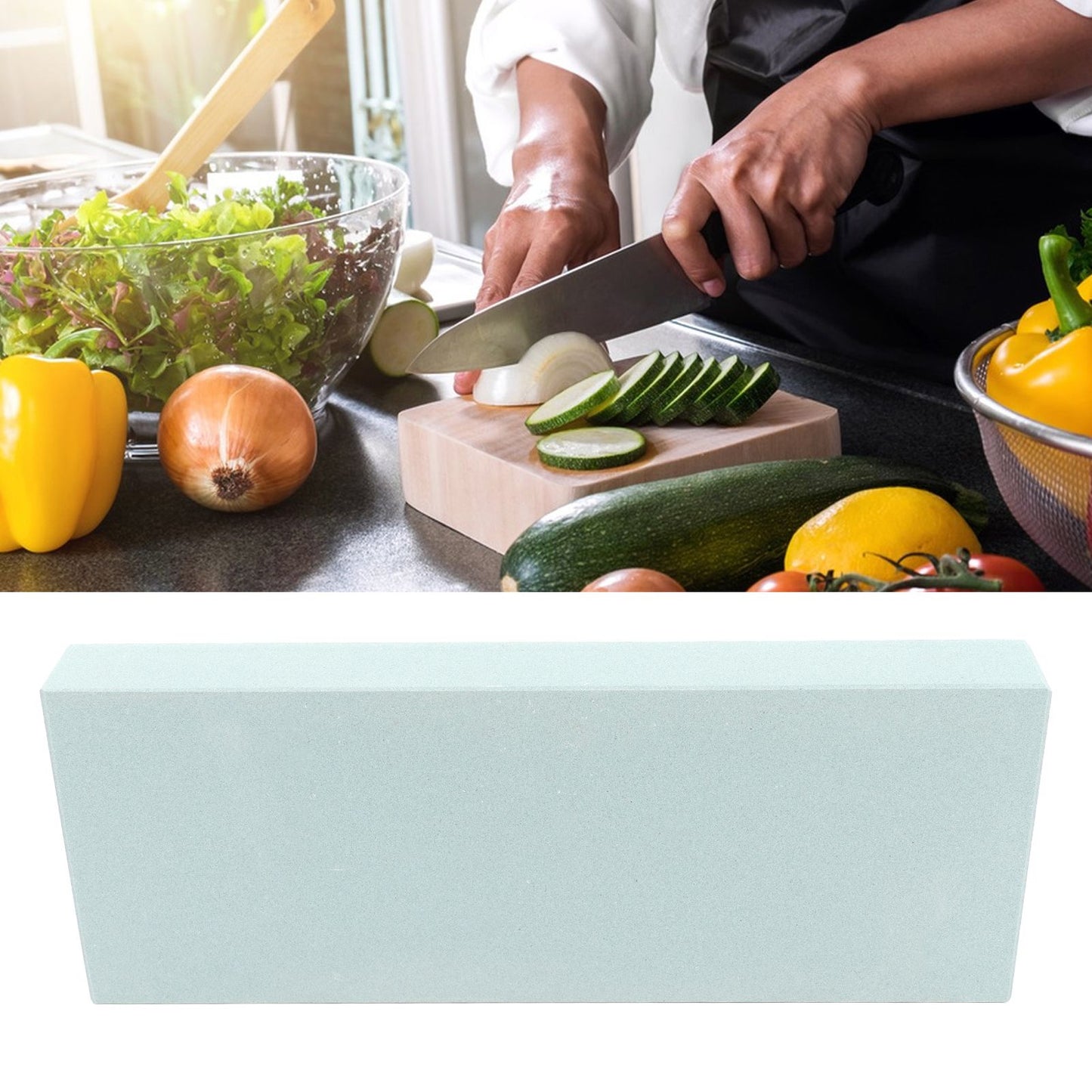 Knife Sharpening Stone 320 Grit Knife Sharpener for Scissors Chisels Axes Hand Tools Woodworking Tools V1294-YM0521-3118220310411