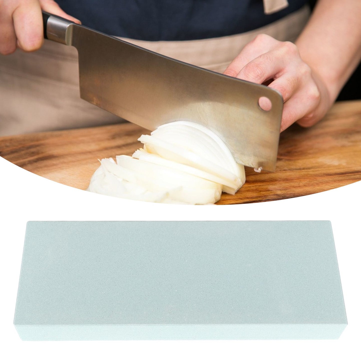 Knife Sharpening Stone 320 Grit Knife Sharpener for Scissors Chisels Axes Hand Tools Woodworking Tools V1294-YM0521-3118220310411