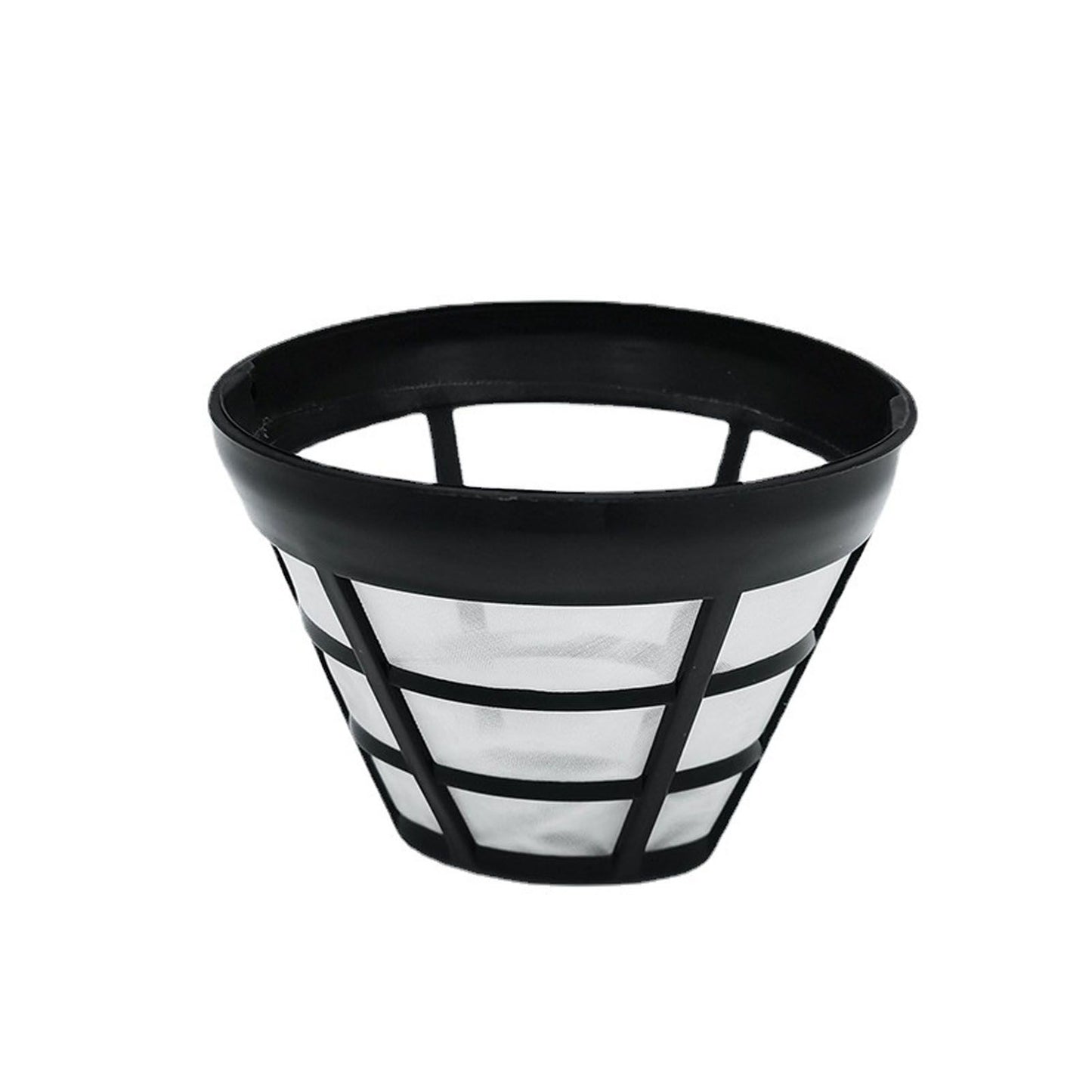 2PCS Reusable Coffee Filter Stainless Steel Nylon Effective Filtering Permanent Cone Coffee Maker Filter for V1294-YM0521-3118220316911