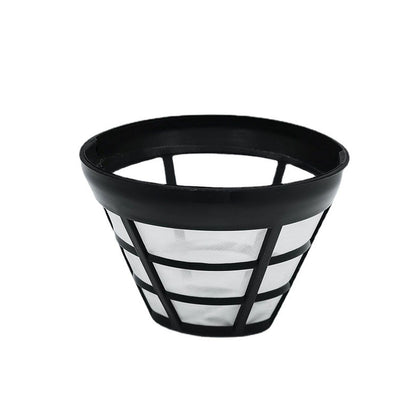 2PCS Reusable Coffee Filter Stainless Steel Nylon Effective Filtering Permanent Cone Coffee Maker Filter for V1294-YM0521-3118220316911