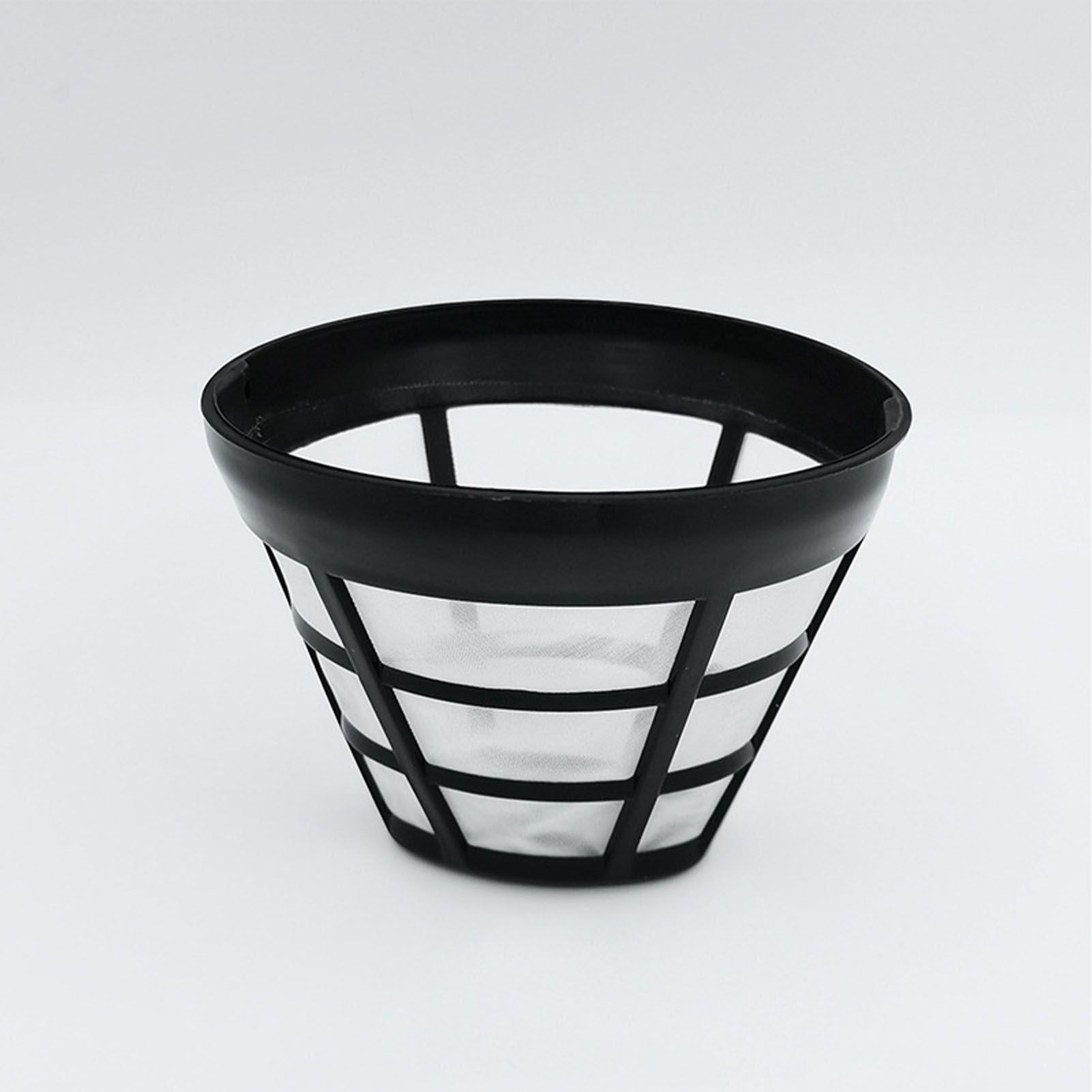 2PCS Reusable Coffee Filter Stainless Steel Nylon Effective Filtering Permanent Cone Coffee Maker Filter for V1294-YM0521-3118220316911