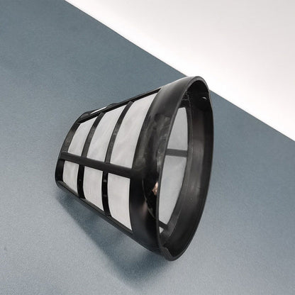 2PCS Reusable Coffee Filter Stainless Steel Nylon Effective Filtering Permanent Cone Coffee Maker Filter for V1294-YM0521-3118220316911