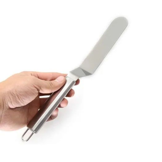 Stainless Steel Blade Offset Spatula Portable Cream Icing Spatula for Pastry Cake Decoration V1294-YM0521-3118220321311