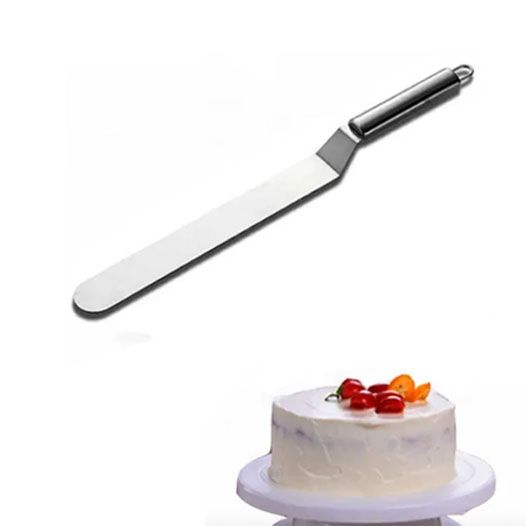 Stainless Steel Blade Offset Spatula Portable Cream Icing Spatula for Pastry Cake Decoration V1294-YM0521-3118220321311