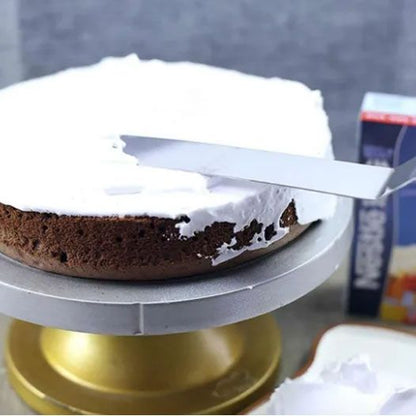 Stainless Steel Blade Offset Spatula Portable Cream Icing Spatula for Pastry Cake Decoration V1294-YM0521-3118220321311