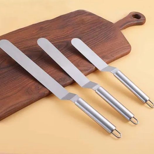 Stainless Steel Blade Offset Spatula Portable Cream Icing Spatula for Pastry Cake Decoration V1294-YM0521-3118220321311