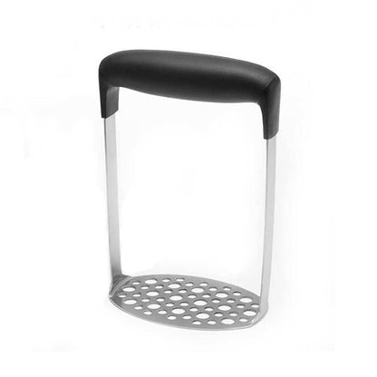 Stainless Steel Potato Masher Home Manual Potato Press Kitchen Sweet Potato Mud Mash Tool V1294-YM0521-3118220322811