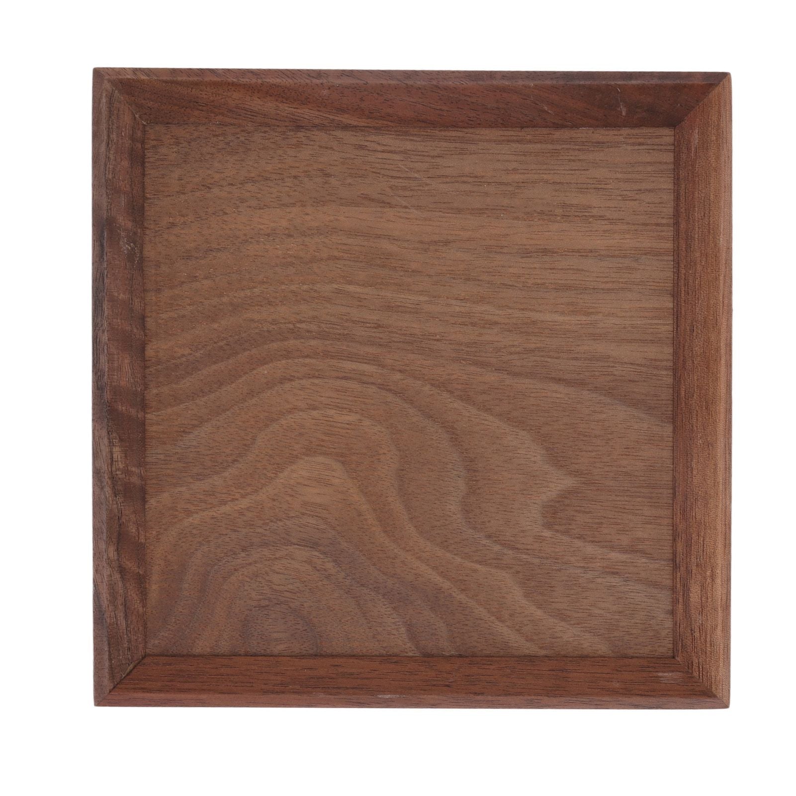 Black Walnut Tray Simple Fashion Serving Tray Serve Tea Fruit Cheese Wine Or Meals Small Square V1294-YM0521-3118220336911