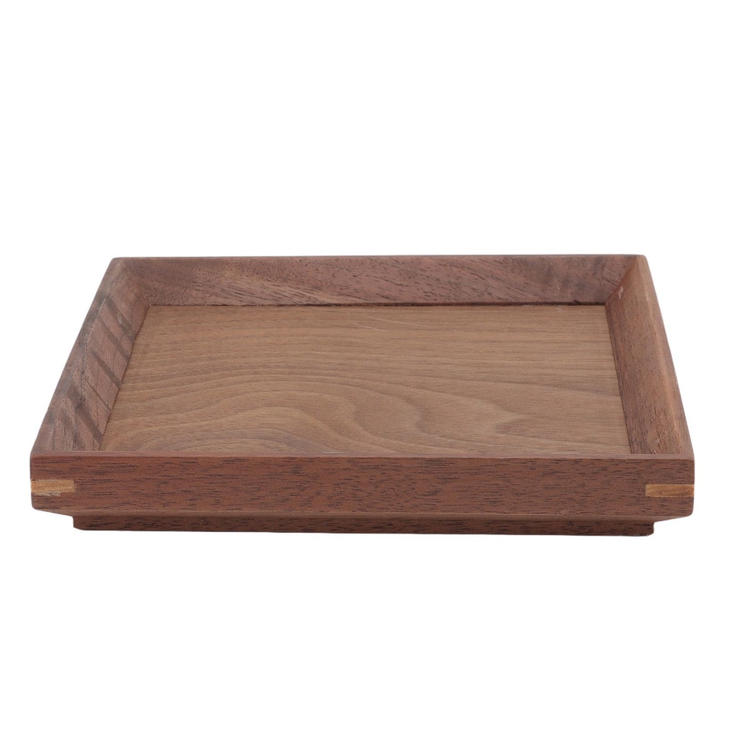 Black Walnut Tray Simple Fashion Serving Tray Serve Tea Fruit Cheese Wine Or Meals Small Square V1294-YM0521-3118220336911
