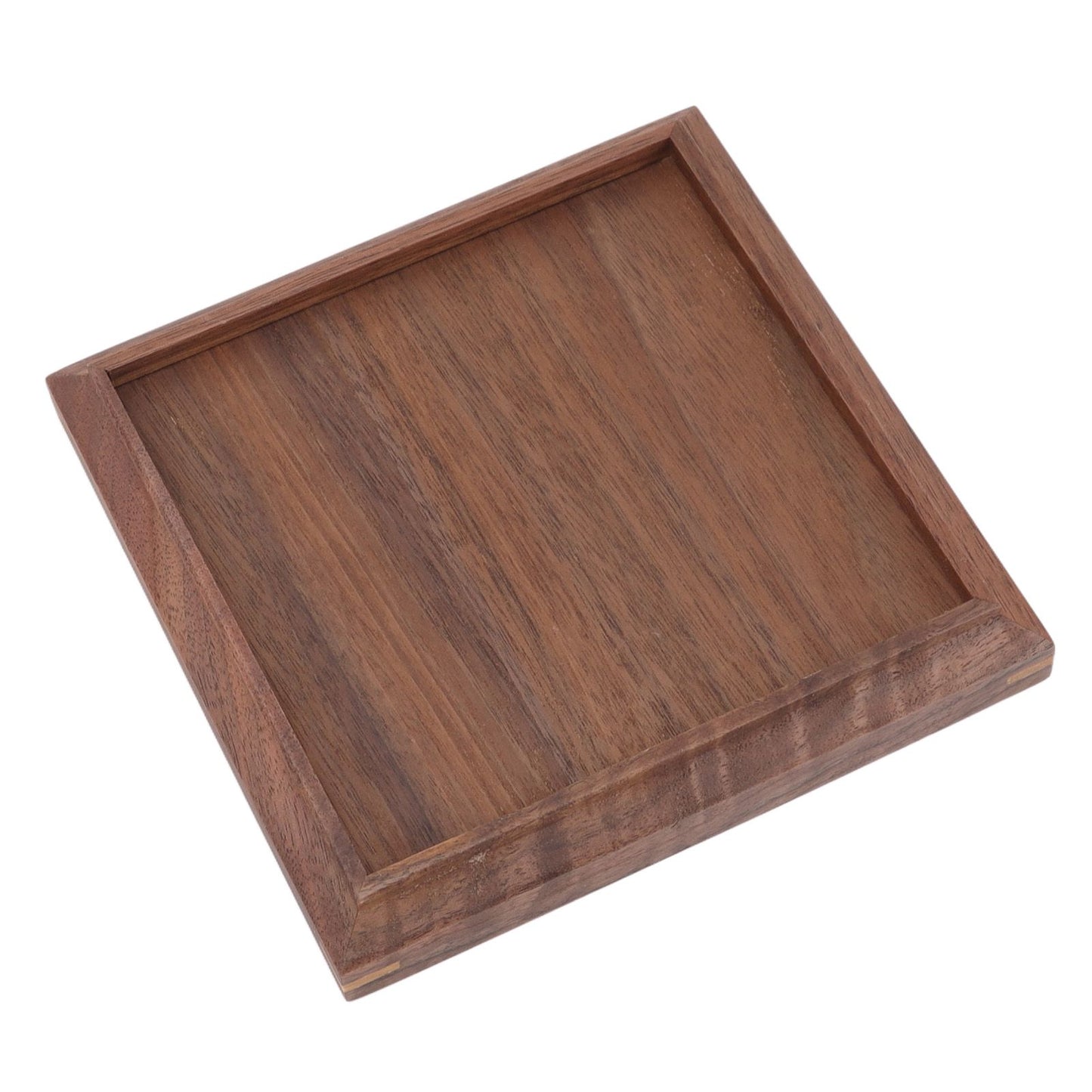 Black Walnut Tray Simple Fashion Serving Tray Serve Tea Fruit Cheese Wine Or Meals Small Square V1294-YM0521-3118220336911