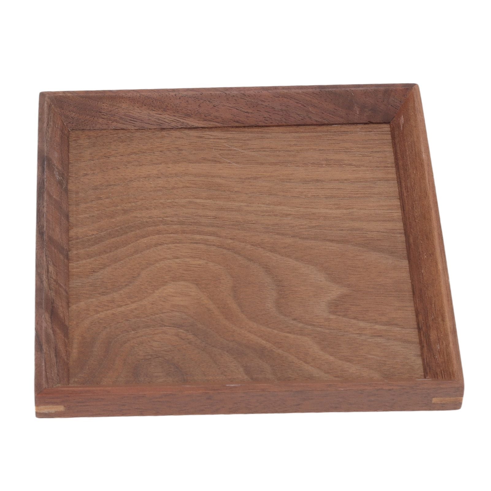 Black Walnut Tray Simple Fashion Serving Tray Serve Tea Fruit Cheese Wine Or Meals Small Square V1294-YM0521-3118220336911