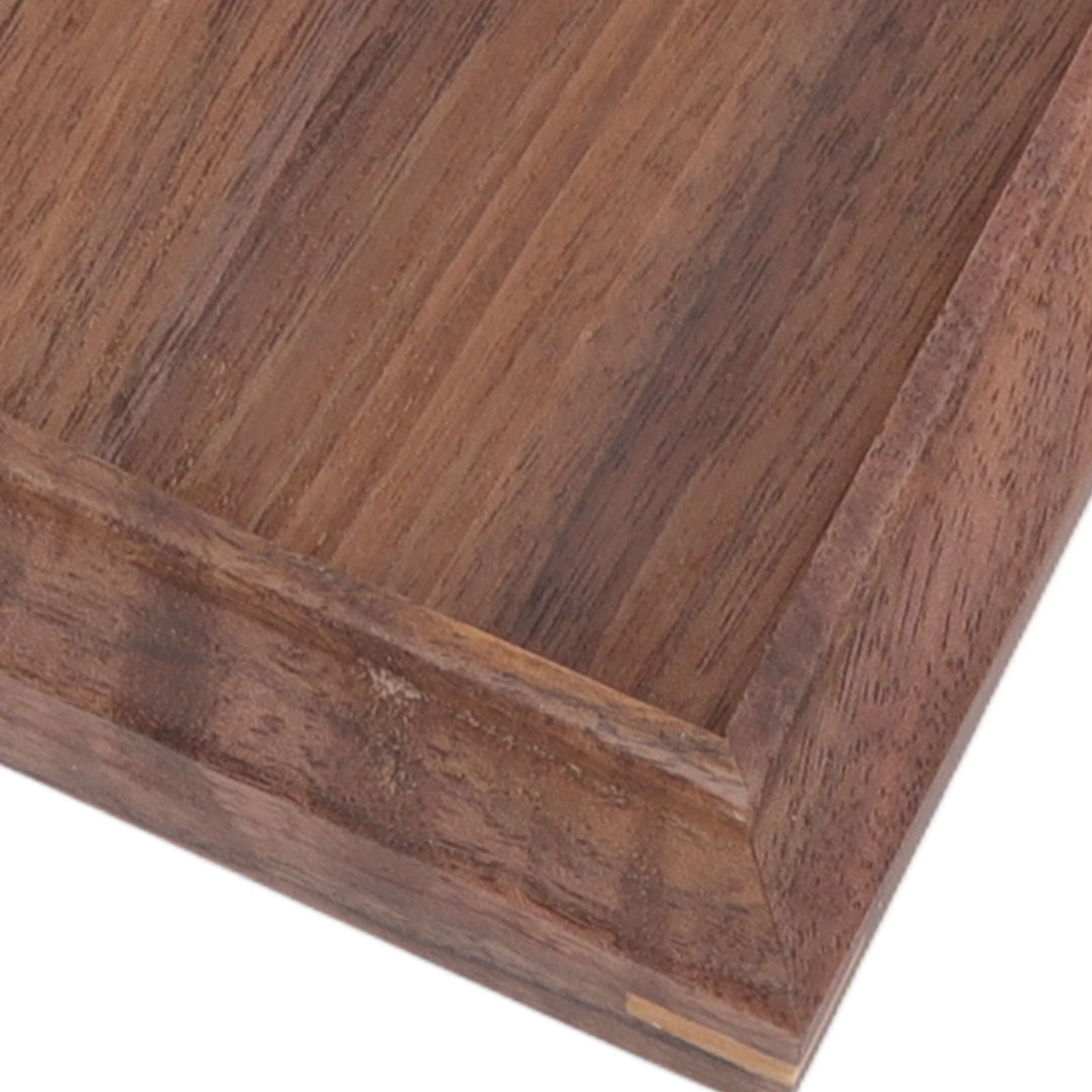 Black Walnut Tray Simple Fashion Serving Tray Serve Tea Fruit Cheese Wine Or Meals Small Square V1294-YM0521-3118220336911