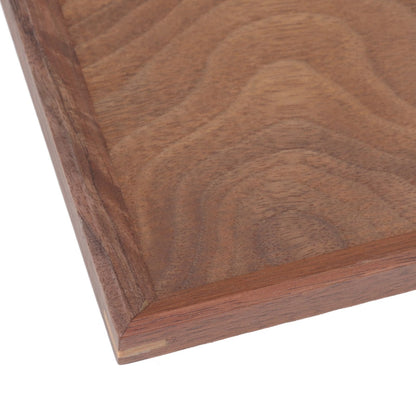 Black Walnut Tray Simple Fashion Serving Tray Serve Tea Fruit Cheese Wine Or Meals Small Square V1294-YM0521-3118220336911