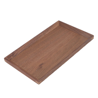 Black Walnut Tray Simple Fashion Serving Tray Serve Tea Fruit Cheese Wine Or Meals Small Rectangle V1294-YM0521-3118220336913