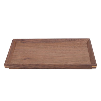 Black Walnut Tray Simple Fashion Serving Tray Serve Tea Fruit Cheese Wine Or Meals Small Rectangle V1294-YM0521-3118220336913