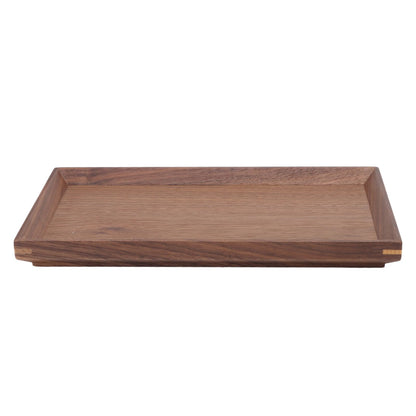 Black Walnut Tray Simple Fashion Serving Tray Serve Tea Fruit Cheese Wine Or Meals Small Rectangle V1294-YM0521-3118220336913