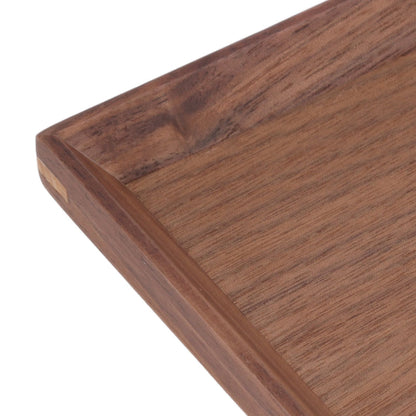 Black Walnut Tray Simple Fashion Serving Tray Serve Tea Fruit Cheese Wine Or Meals Small Rectangle V1294-YM0521-3118220336913