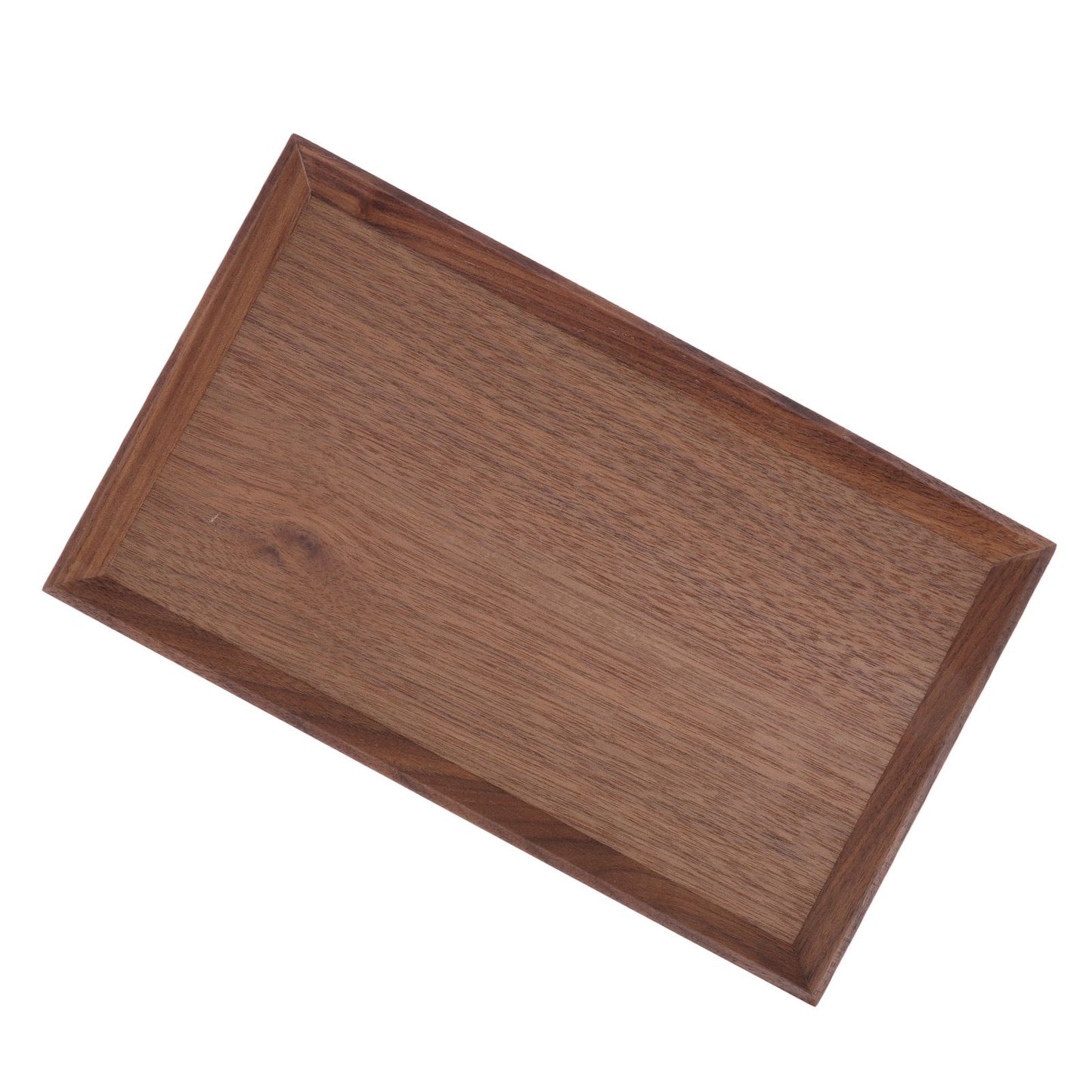 Black Walnut Tray Simple Fashion Serving Tray Serve Tea Fruit Cheese Wine Or Meals Small Rectangle V1294-YM0521-3118220336913
