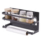 Refrigerator Magnetic Storage Shelf Organizer Strong Magnetic Spice Rack for Refrigerator B Style Single Layer V1294-YM0521-3118220339811