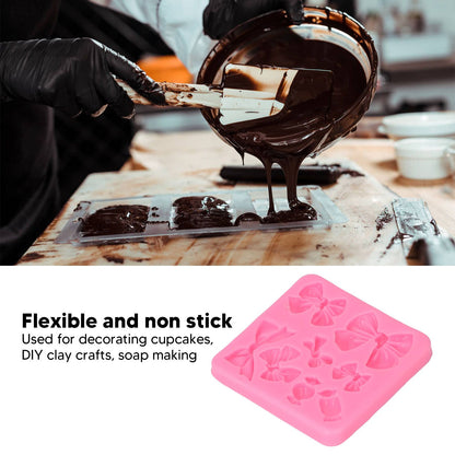 Silicone Mold Flexible Safe Odorless Baking Mold for DIY Cakes Fondant Chocolate Desserts V1294-YM0521-3118220343711