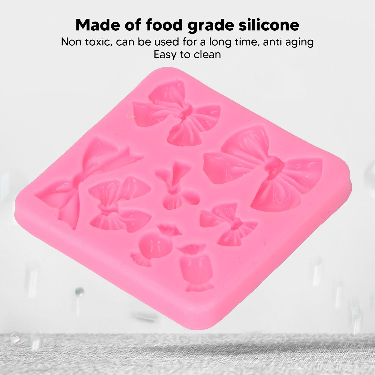 Silicone Mold Flexible Safe Odorless Baking Mold for DIY Cakes Fondant Chocolate Desserts V1294-YM0521-3118220343711