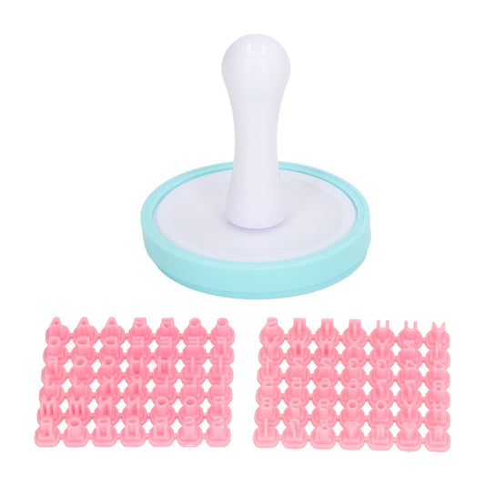 Letter Cookie Stamps Safe Flexible Alphabet Shape DIY Biscuit Cake Mold for Baking Tool V1294-YM0521-3118220347511