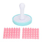 Letter Cookie Stamps Safe Flexible Alphabet Shape DIY Biscuit Cake Mold for Baking Tool V1294-YM0521-3118220347511