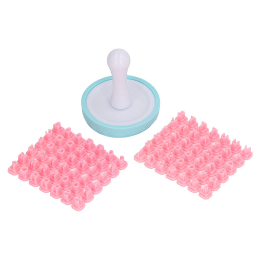 Letter Cookie Stamps Safe Flexible Alphabet Shape DIY Biscuit Cake Mold for Baking Tool V1294-YM0521-3118220347511