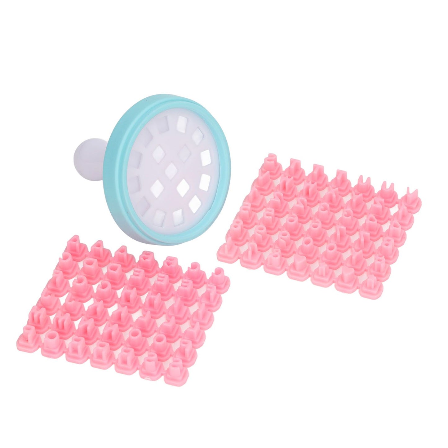 Letter Cookie Stamps Safe Flexible Alphabet Shape DIY Biscuit Cake Mold for Baking Tool V1294-YM0521-3118220347511