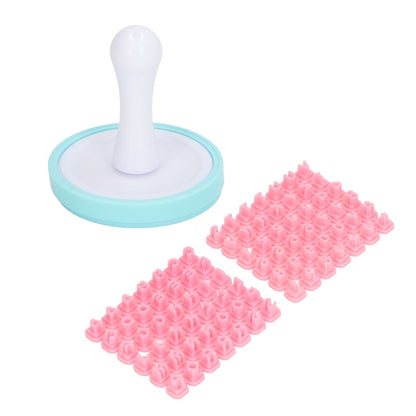 Letter Cookie Stamps Safe Flexible Alphabet Shape DIY Biscuit Cake Mold for Baking Tool V1294-YM0521-3118220347511
