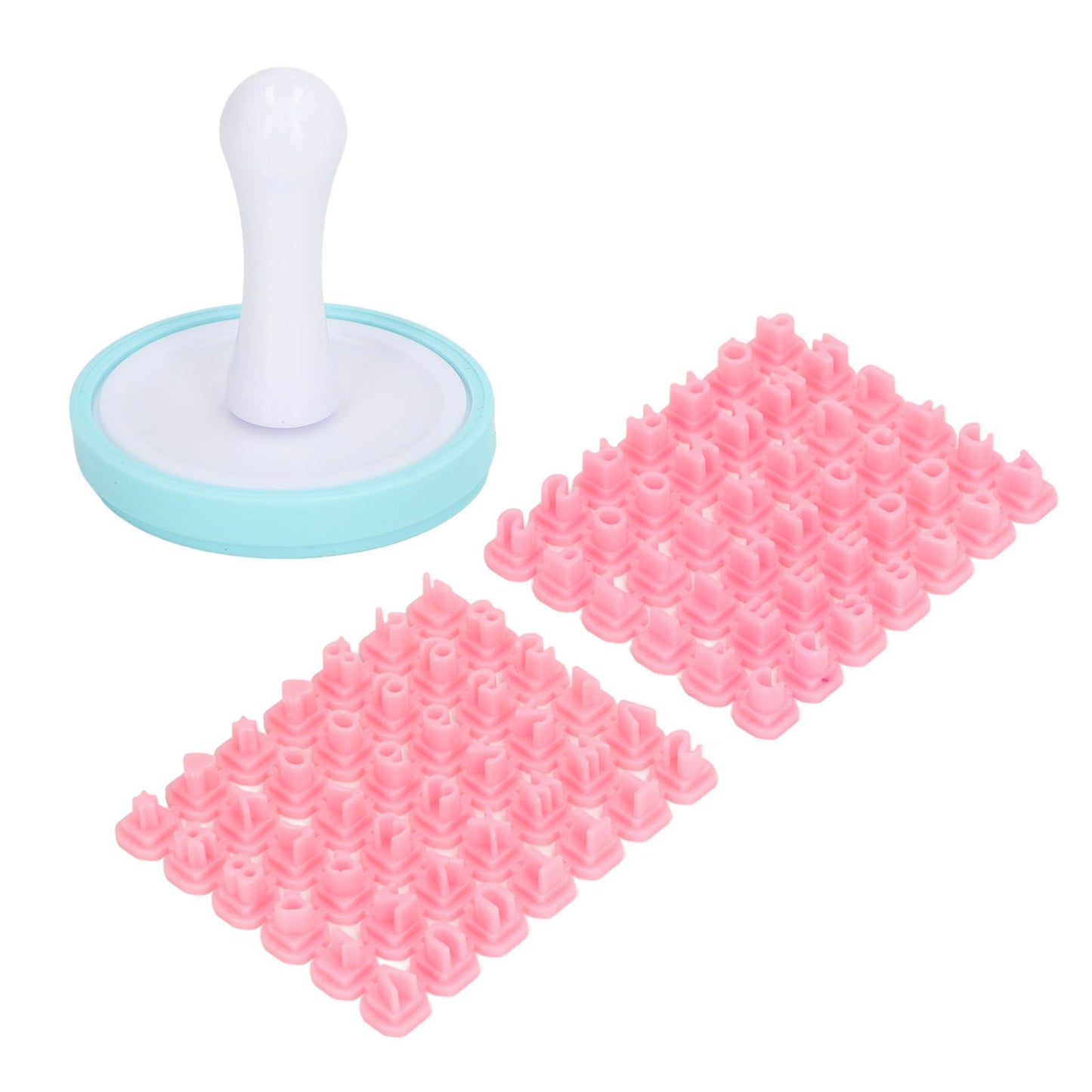 Letter Cookie Stamps Safe Flexible Alphabet Shape DIY Biscuit Cake Mold for Baking Tool V1294-YM0521-3118220347511