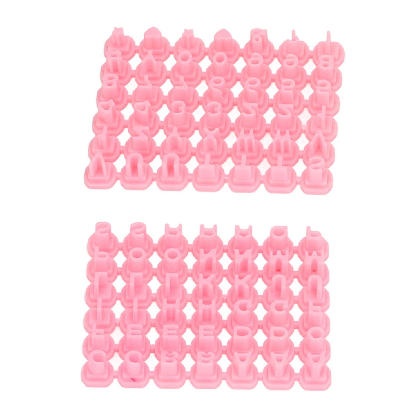 Letter Cookie Stamps Safe Flexible Alphabet Shape DIY Biscuit Cake Mold for Baking Tool V1294-YM0521-3118220347511