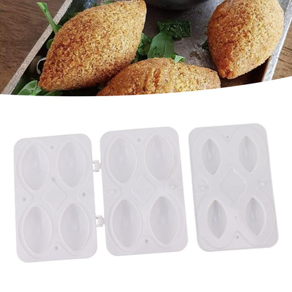 Meatball Making Mold ABS Meatloaf Maker Press Tool Dishwasher Safe Meatball Maker for Kitchen DIY Four Grids V1294-YM0521-3118230002711